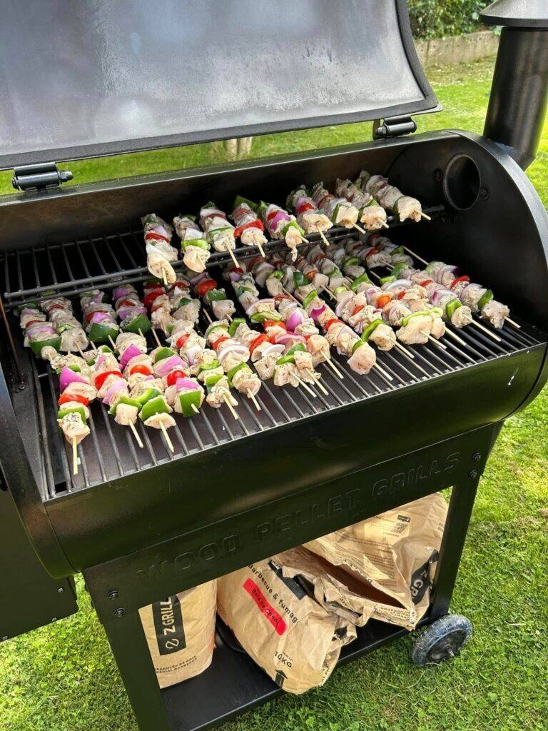 Z Grills installation extérieure